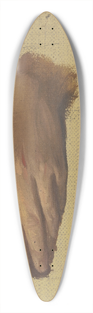 Jakob Becker - Study of a hand 39.3 inch art pintail longboard deck