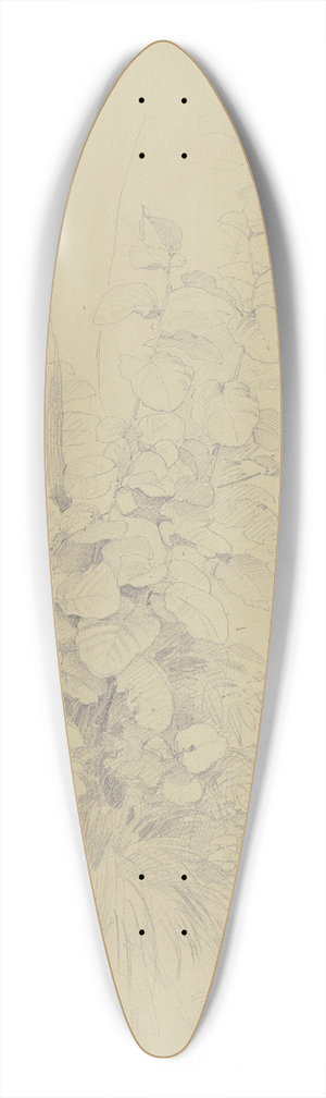 Jakob Becker - Turf 39.3 inch art pintail longboard deck