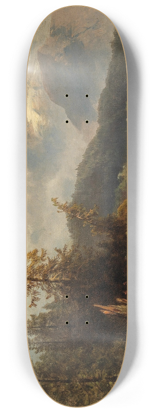 Josef Thoma - Lake Gosau with the Dachstein 8.25 inch art skate deck