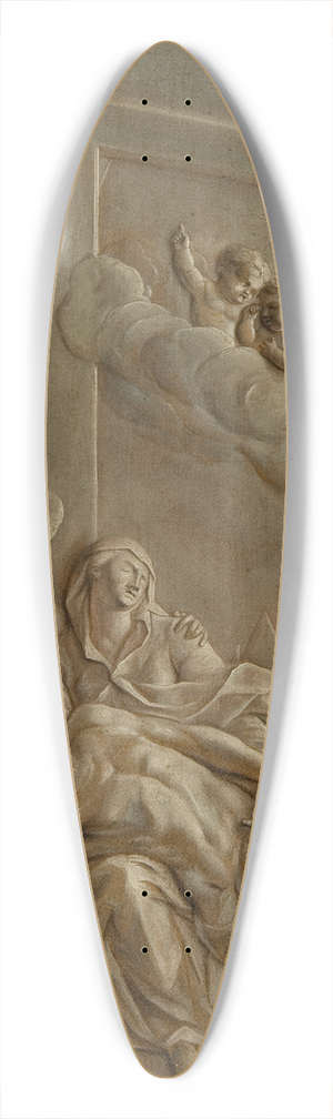 Jakob Kellner - Beweinung Christi 39.3 inch art pintail longboard deck