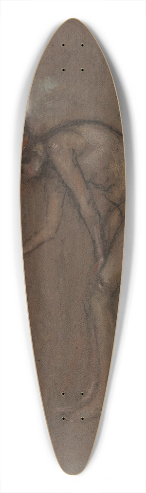 James Abbott McNeill Whistler - A Violet Note 39.3 inch art pintail longboard deck