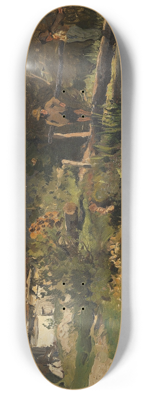 Josef Wenglein - Am Weiher mit Kalkofen 8.25 inch art skate deck