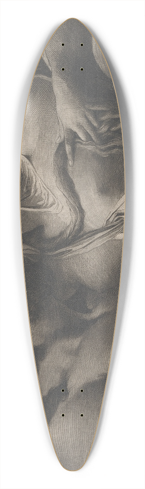 James Barry - Jupiter and Juno on Mount Ida 39.3 inch art pintail longboard deck
