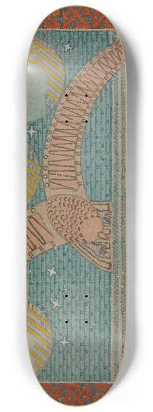 Joseph Alanen - The Wild Duck and the Celestial Bodies 8.25 inch art skate deck Joseph Alanen - The Wild Duck and the Celestial Bodies 8.25 inch art skate deck