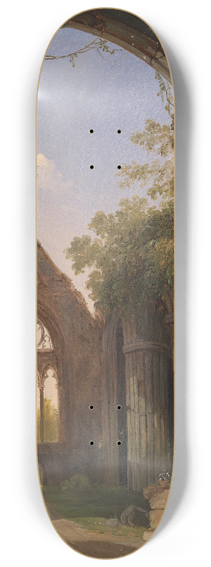 Joseph Altenkopf - Kirchenruine 8.25 inch art skate deck