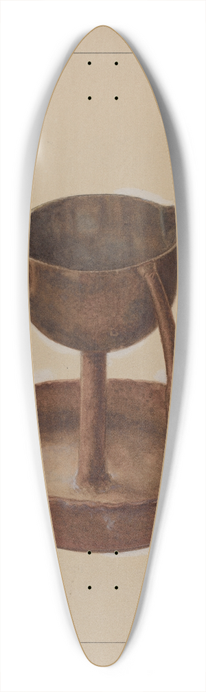 James Drake - Iron Grease Lamp 39.3 inch art pintail longboard deck