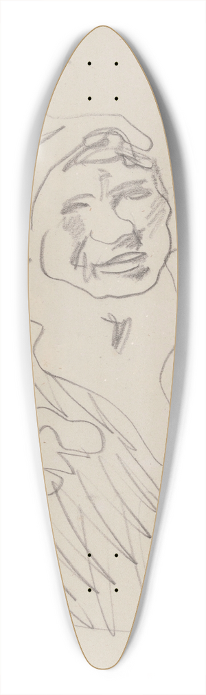 James Ensor - Copy after Goya 39.3 inch art pintail longboard deck
