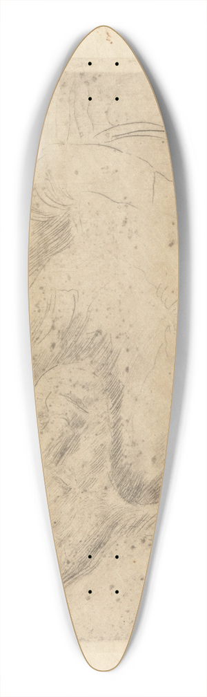 James Ensor - De slaapster 39.3 inch art pintail longboard deck