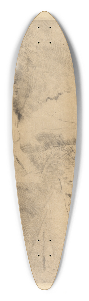James Ensor - Maria Magdalena 39.3 inch art pintail longboard deck