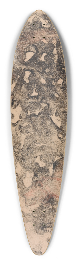 James Ensor - Monotype 39.3 inch art pintail longboard deck