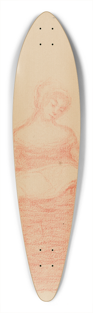 James Ensor - Pita 39.3 inch art pintail longboard deck
