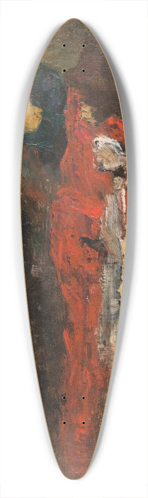 James Ensor - Still-life (Fabrics) 39.3 inch art pintail longboard deck