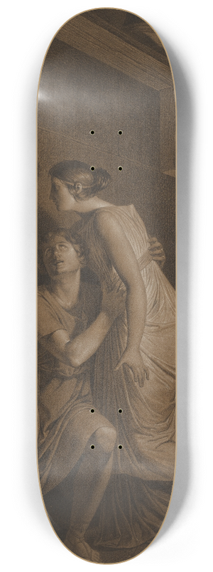 Joseph Benot Suve - The Invention of Drawing 8.25 inch art skate deck