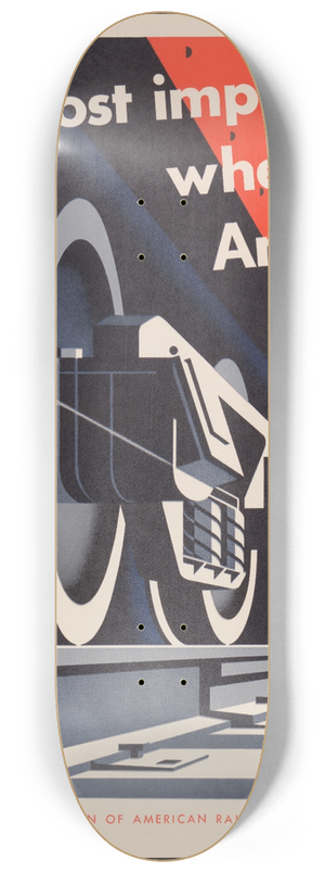 Joseph Binder - The most important wheels in America 8.25 inch art skate deck