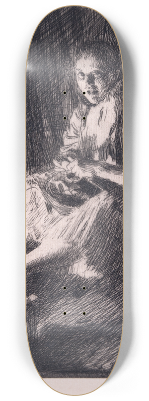 Anders Zorn - Ida 8.25 inch art skate deck