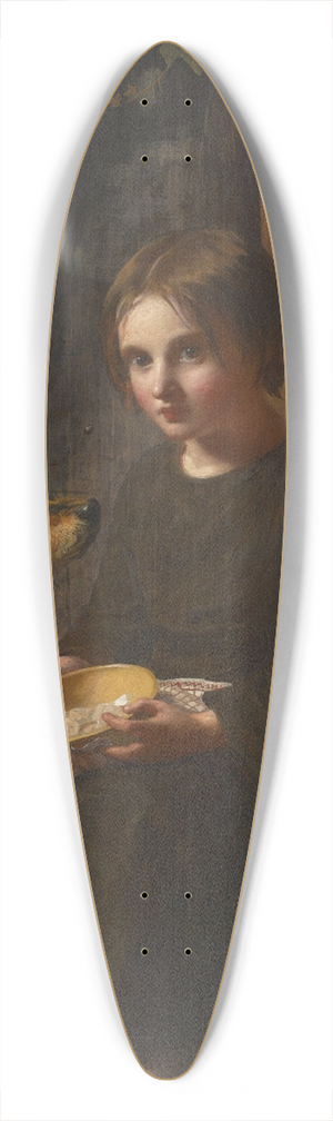 James Sant - Early Breakfast 39.3 inch art pintail longboard deck