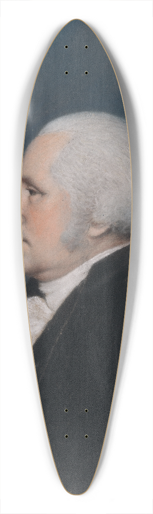 James Sharples - George Washington 39.3 inch art pintail longboard deck