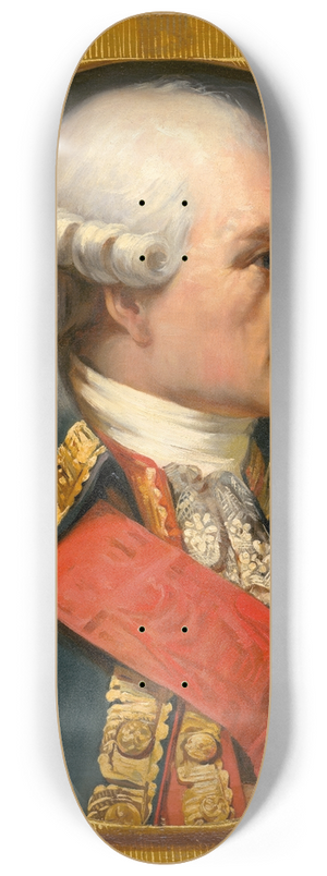 Joseph-Dsir Court - Jean Baptiste Donatien de Vimeur Rochambeau 8.25 inch art skate deck