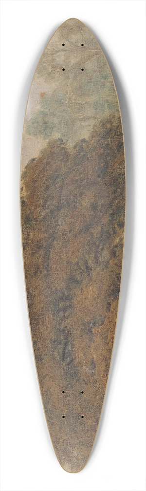 James Ward - Landscape with Deer under The Beggars Oak, Dagots Park.., 39.3 inch art pintail longboard deck