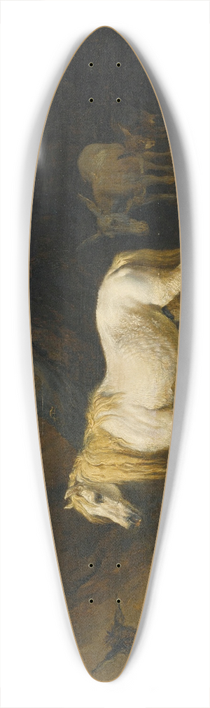 James Ward - The Sand Pit 39.3 inch art pintail longboard deck