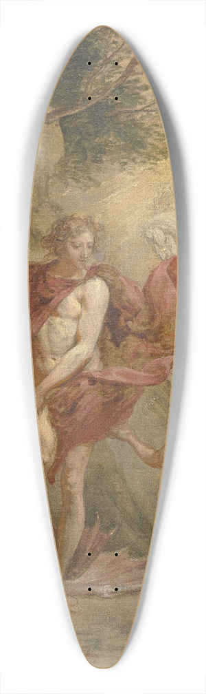 Jan Boeckhorst - Apollo and Python 39.3 inch art pintail longboard deck
