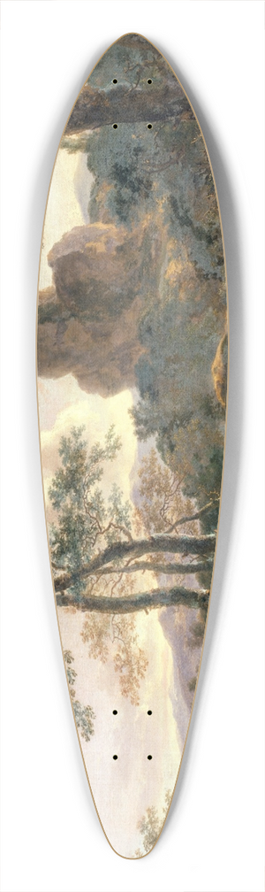 Jan Both - A Mountain Path 39.3 inch art pintail longboard deck