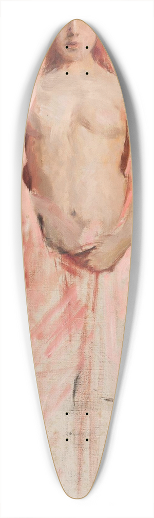 Jan Cigliski - Eastern model, study 39.3 inch art pintail longboard deck