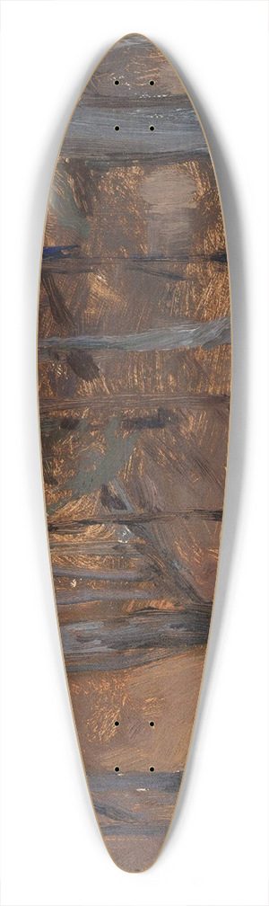 Jan Cigliski - Forest  Finland 39.3 inch art pintail longboard deck