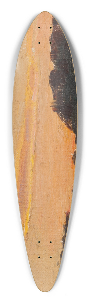 Jan Cigliski - Northern Studies (The White Night) 39.3 inch art pintail longboard deck