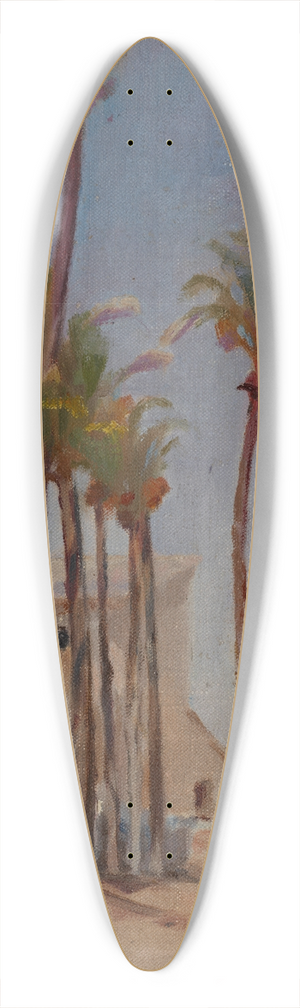 Jan Cigliski - Spain (Elche) 39.3 inch art pintail longboard deck