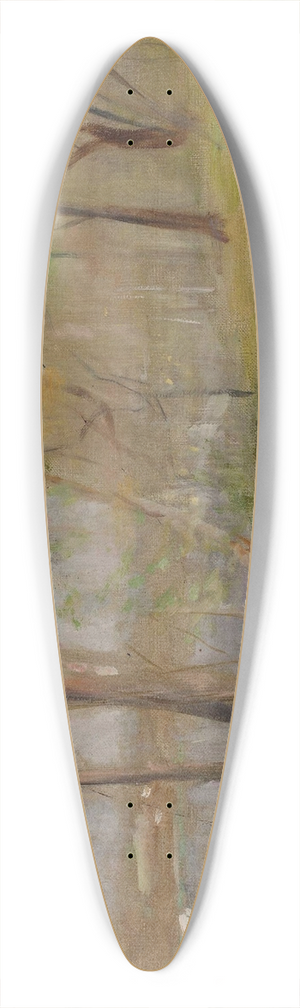 Jan Cigliski - Study from Maryino 39.3 inch art pintail longboard deck