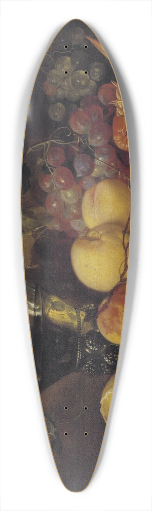 Jan Davidsz de Heem - Still Life With A Roemer 39.3 inch art pintail longboard deck