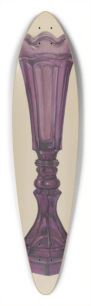 Janet Riza - Vase 39.3 inch art pintail longboard deck