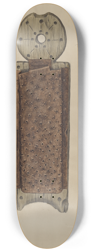 Joseph Glover - Handmade Grater 8.25 inch art skate deck