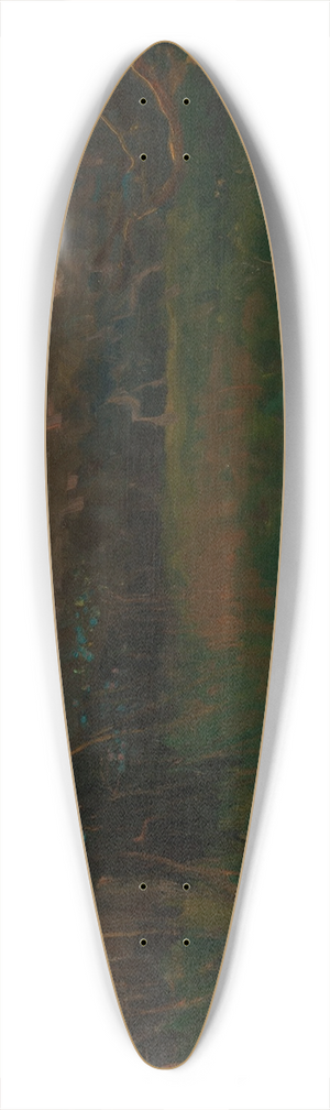 Jan Stanislawski - Evening 39.3 inch art pintail longboard deck