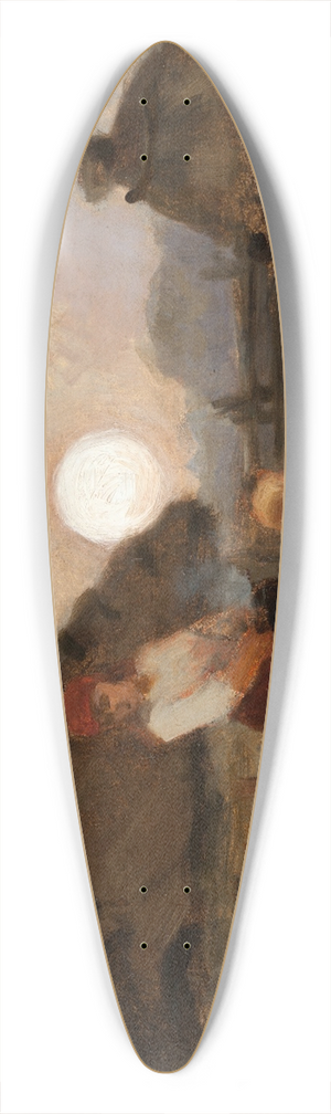 Jan Stanislawski - Supper 39.3 inch art pintail longboard deck