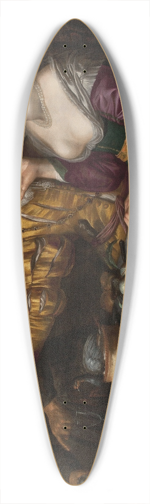 Jan Van Bijlert - Bawd 39.3 inch art pintail longboard deck