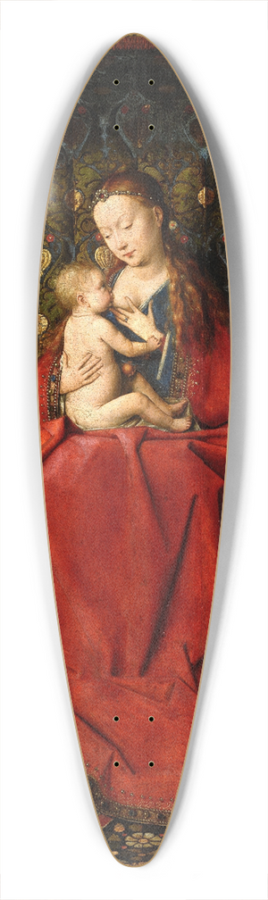 Jan van Eyck - Lucca Madonna 39.3 inch art pintail longboard deck