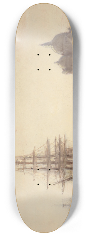 Joseph Hippolyte Aussandon - Venice 8.25 inch art skate deck Joseph Hippolyte Aussandon - Venice 8.25 inch art skate deck