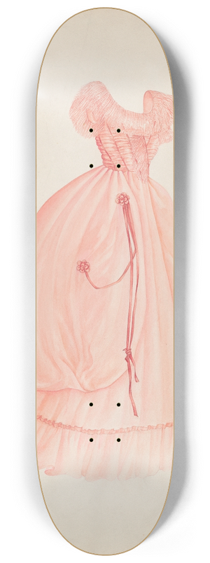 Josephine C. Romano - Dress 8.25 inch art skate deck