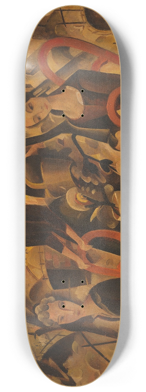 Joseph Klschbach - Tee im Garten 8.25 inch art skate deck
