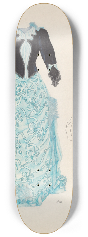 Joseph L. Boyd - Dress 8.25 inch art skate deck