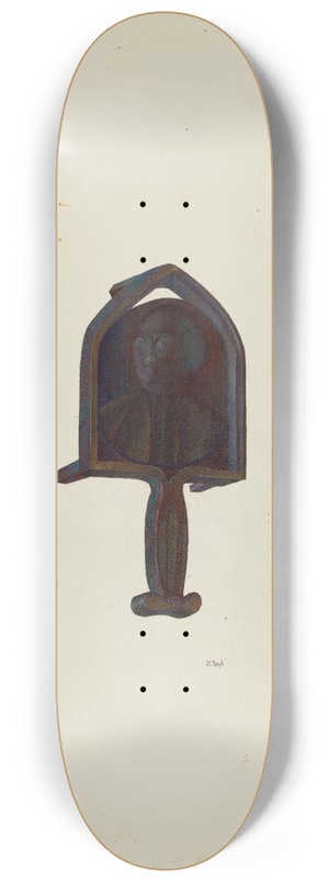 Joseph L. Boyd - Trivet 8.25 inch art skate deck