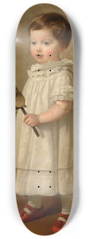 Joseph Lies - Maria Leys, the Artists Daughter 8.25 inch art skate deck