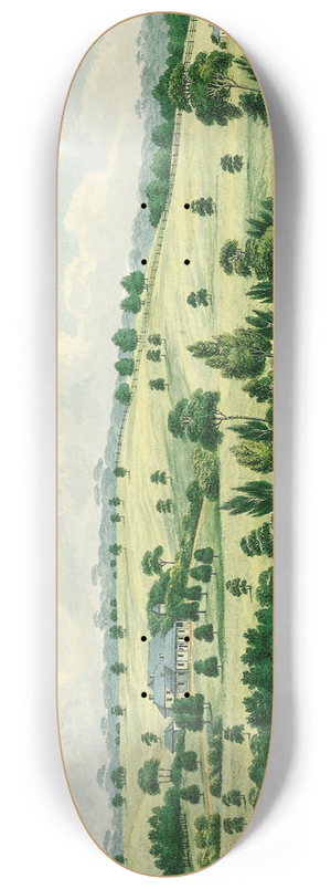 Joseph Lycett - Residence of John Macarthur Esq near Parramatta N.S.W. 8.25 inch art skate deck