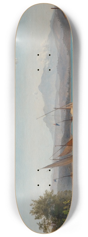 Joseph Magnus Stck - View from La Spezia 8.25 inch art skate deck Joseph Magnus Stck - View from La Spezia 8.25 inch art skate deck