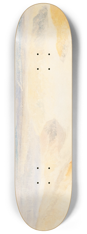 Joseph Mallord William Turner - A Yorkshire River 8.25 inch art skate deck Joseph Mallord William Turner - A Yorkshire River 8.25 inch art skate deck