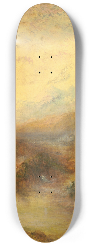 Joseph Mallord William Turner - Glaucus and Scylla 8.25 inch art skate deck Joseph Mallord William Turner - Glaucus and Scylla 8.25 inch art skate deck