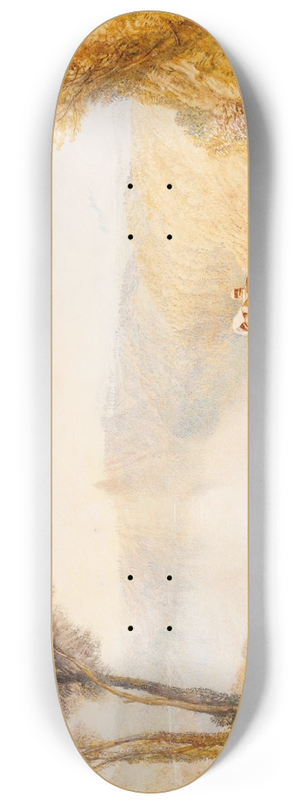 Joseph Mallord William Turner - Lake Albano, Italy 8.25 inch art skate deck