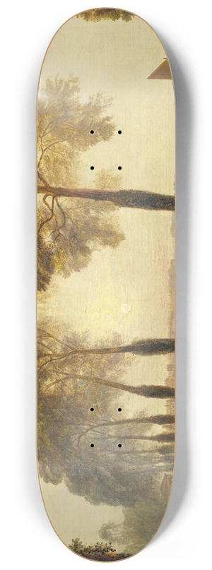 Joseph Mallord William Turner - Mortlake Terrace 8.25 inch art skate deck Joseph Mallord William Turner - Mortlake Terrace 8.25 inch art skate deck